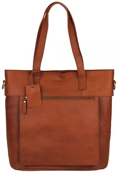 Burkely Vintage Jade Workbag-Cognac Burkely Vintage Jade Workbag-Cognac