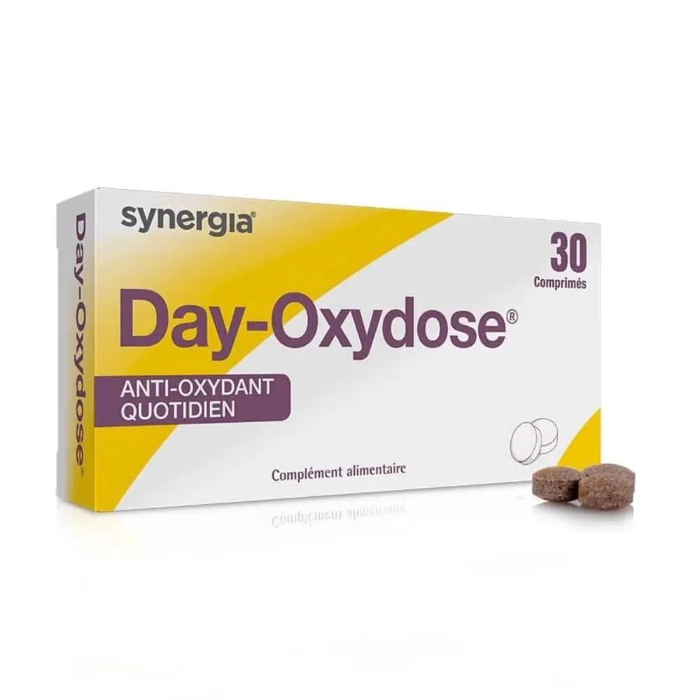 Synergia Day-Oxydose – 30 Comprimés - Anti-Oxydant Quotidien - Synergia