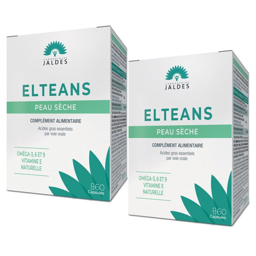 Jaldes Elteans – 2X60 capsules – Redonne confort et souplesse à la peau - Jaldes