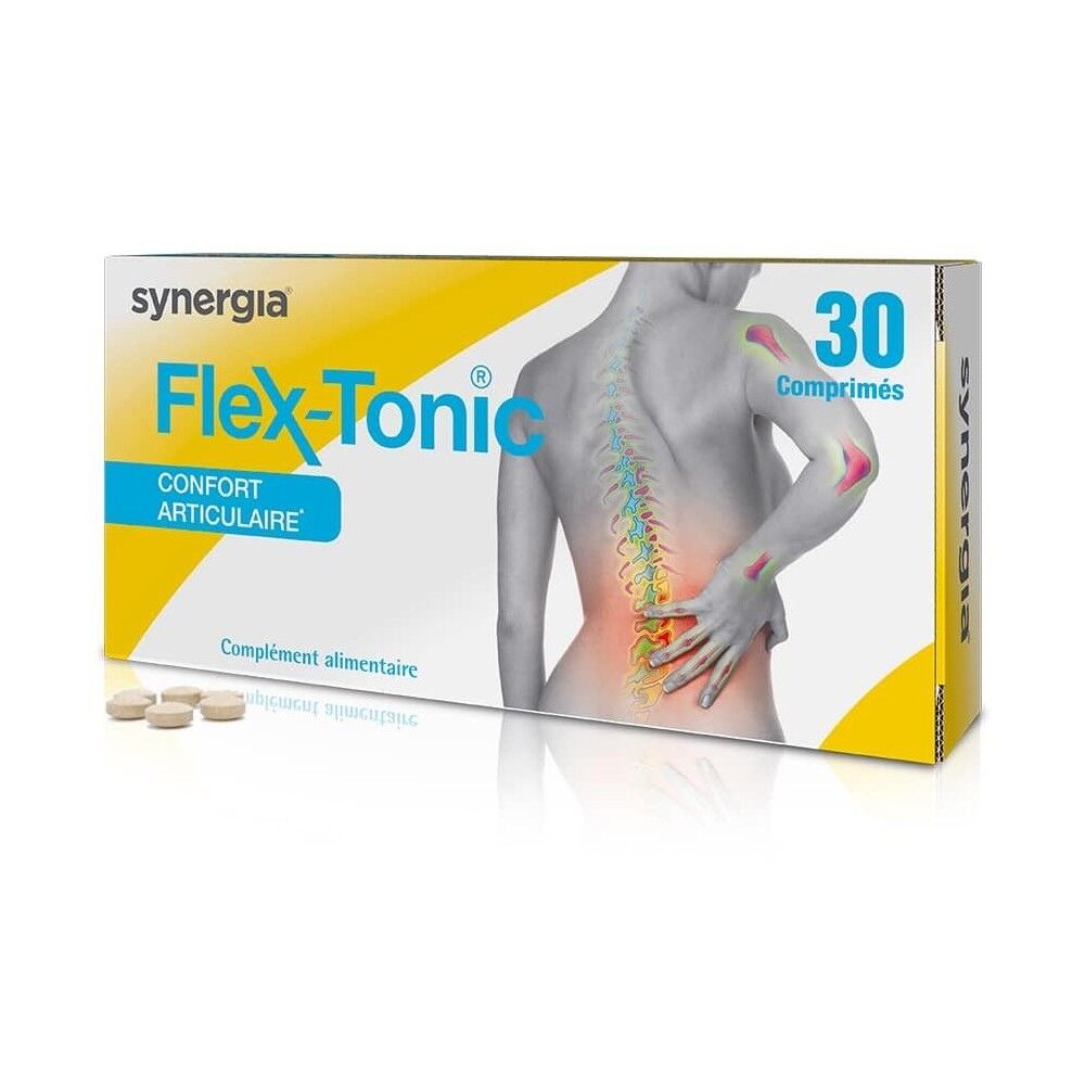 Synergia Flex-Tonic – 30 comprimés – Confort articulaire - Synergia