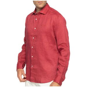 Shilton Chemise en lin authentique Uni Homme 100% Lin