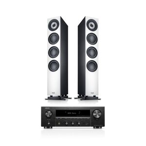 Teufel DEFINION 3 + DENON DRA-900H Blanc / Noir