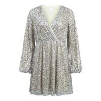 VILA Robe 'Patricia Sequin'  - Beige - Taille: 36 - female <br /><b>43.43 EUR</b> ABOUT YOU