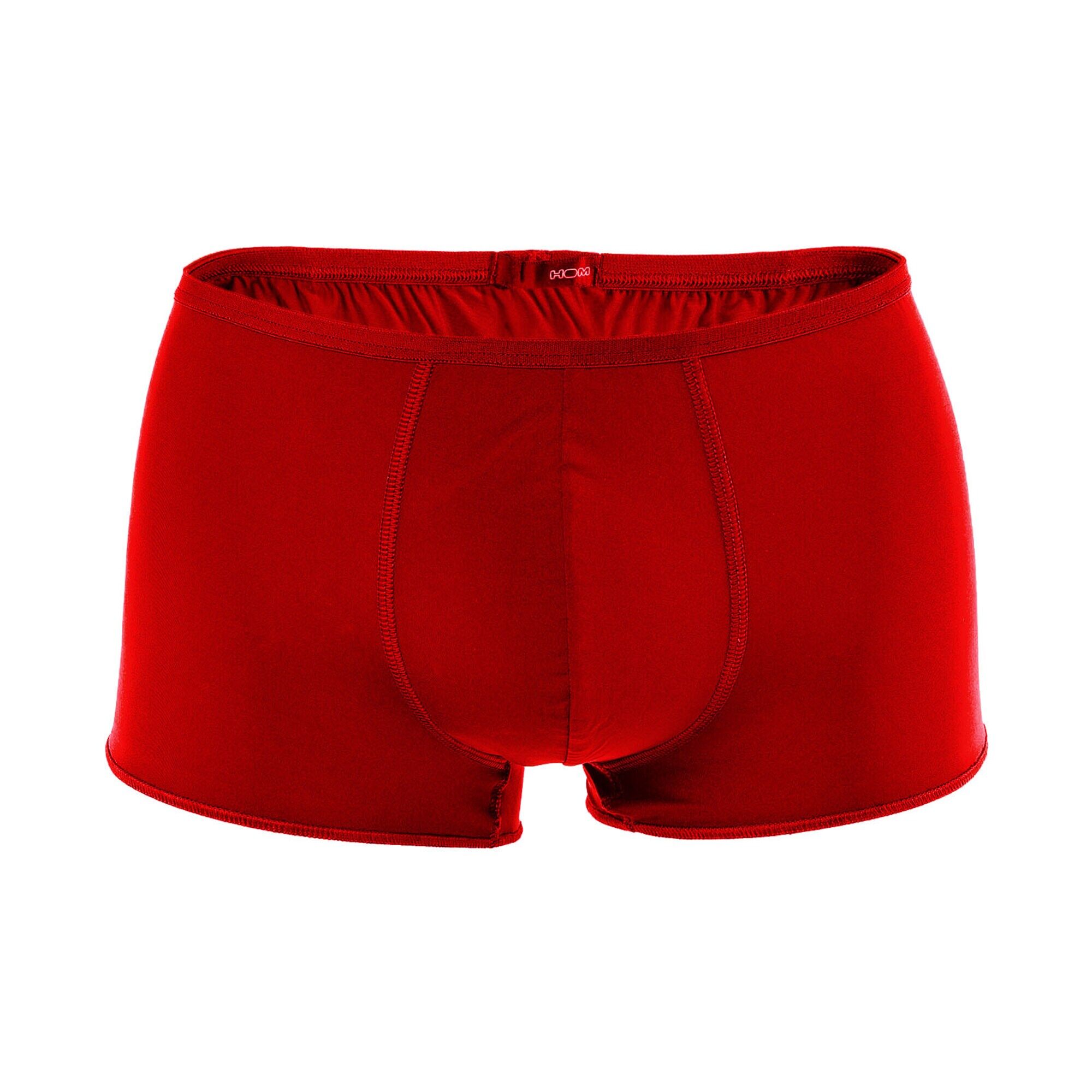 HOM Boxers 'Plumes'  - Rouge - Taille: M - male