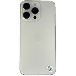 Apple - iPhone 15 Pro Max - 256 Go - Reconditionné - Parfait état - Titane blanc