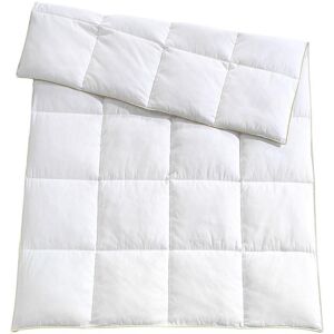 bonprix Couette microfibre toucher duvet blanc 1 (200/135 cm)/3 (200/200 cm)/2 (220/155 cm) - Publicité