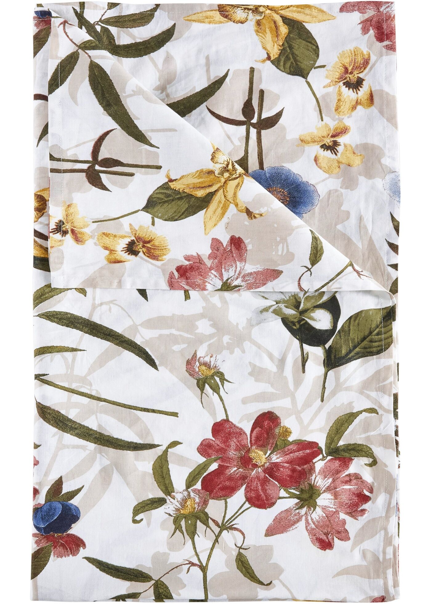bonprix Dessus de lit à motif floral beige 1 (210/140 cm)/2 (280/210 cm)/3 (Lot de 2 housses coussins 40/40 cm)