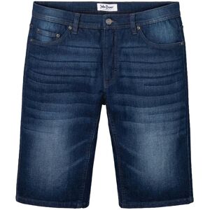 bonprix Bermuda en jean extensible avec entrejambe renforce, Regular Fit bleu 40/56