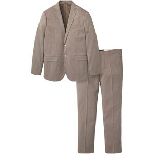 bonprix Costume 2 pieces : veste de costume et pantalon beige 54/50/48/66/52/56/58/60/62/64