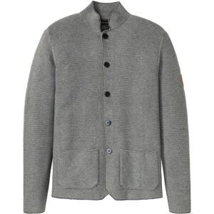 bonprix Veste de costume en maille style bavarois gris 48/50 (M)/44/46 (S)/56/58 (XL)/52/54 (L)/68/70 (4XL)/60/62 (XXL)