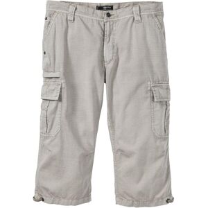 bonprix Bermuda long cargo Regular Fit gris 42/52/54/56/58/60