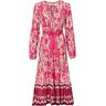 bonprix Robe avec jupe ample dansante fuchsia 42/44/50/52/38/40/34/36/46/48