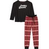 bonprix Pyjama avec T-shirt oversized et pochon cadeau noir 54/56/58/60/42/44/50/52/38/40/46/48