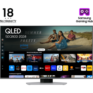 Samsung TV AI QLED 50 Q80D 2024, 4K