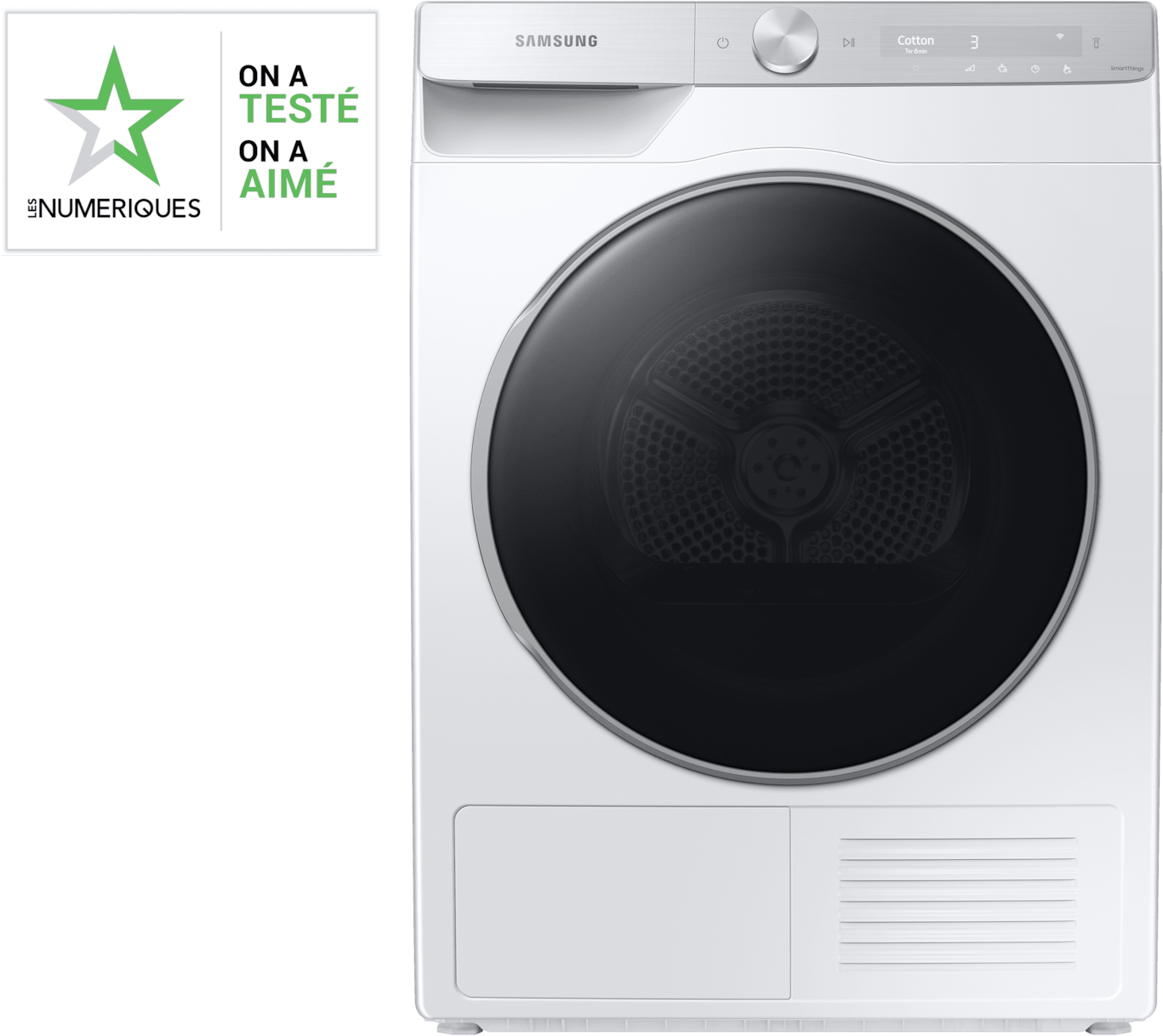 Notice d'utilisation, manuel d'utilisation et mode d'emploi Samsung Seche-linge Pompe a Chaleur 9kg - DV90T8240SH   