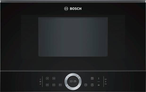 Notice d'utilisation, manuel d'utilisation et mode d'emploi BOSCH BFL634GB1 MICRO-ONDES ENCASTRABLE 21L NOIR BOSCH   