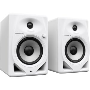 Pioneer DJ Enceinte Bibliothèque   Pioneer DJ DM-50D 5 Monitor Speakers Blanc   eleonto