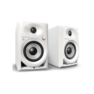 Pioneer DJ Enceintes moniteurs   Pioneer DJ DM-40D-BT 4 Monitor Speakers Blanc   eleonto - Publicité