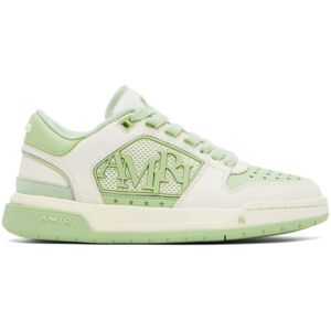 Amiri Baskets basses blanc et vert - IT 36 - Publicité