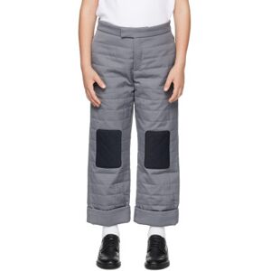 "Thom Browne Enfant   Pantalon gris à patte à l'arrière" - 8Y - Publicité