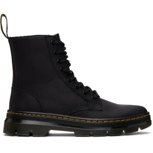 Dr. Martens Bottes Combs noires en cuir - UK 7 - Publicité