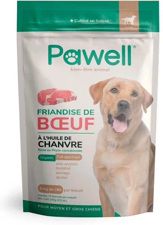 Friandises CBD pour moyen et grand chien