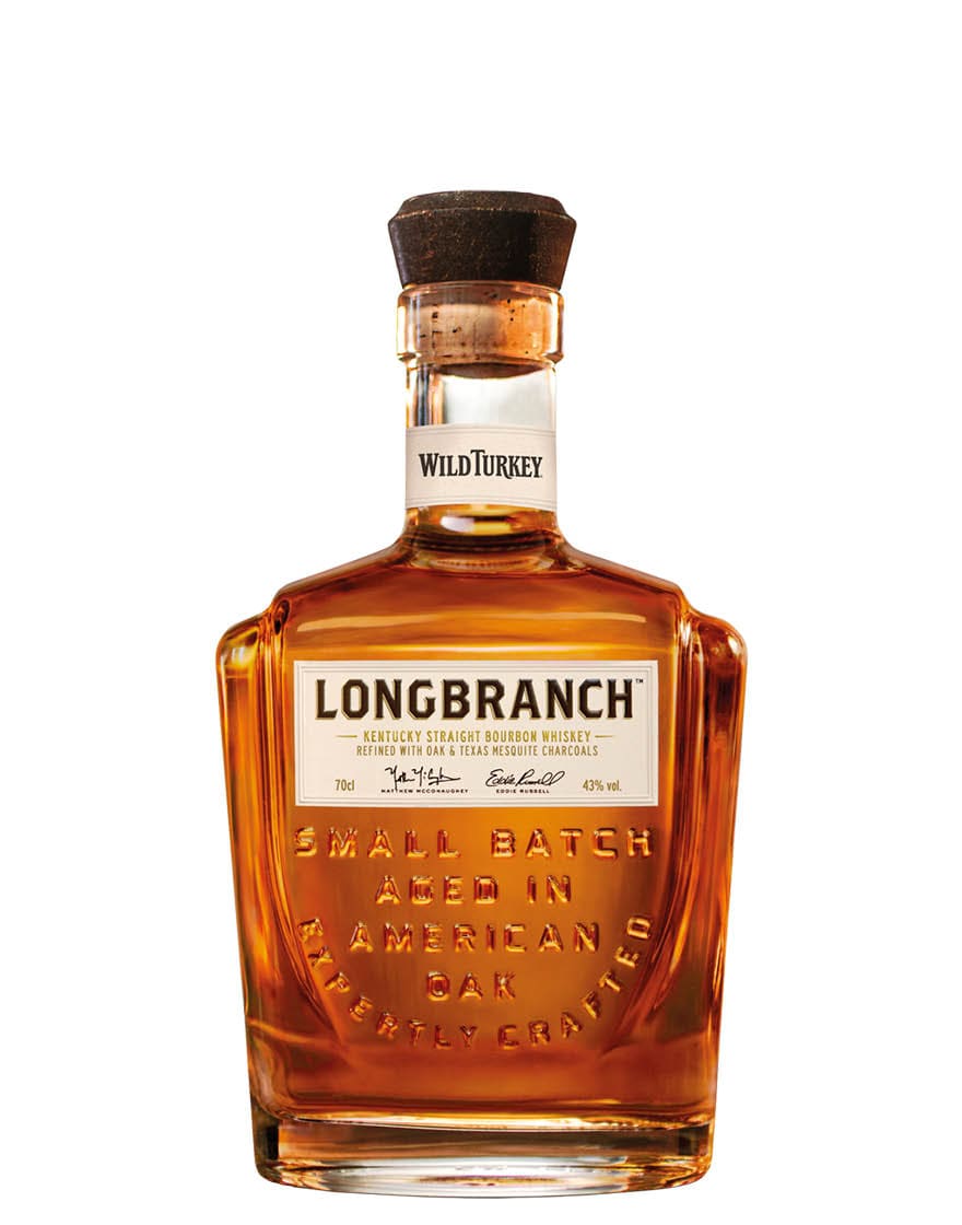Wild Turkey Kentucky Straight Bourbon Whiskey Longbranch Wild Turkey 0,7 ℓ - Publicité