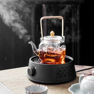 SaraMart Cuisinière électrique en céramique, réchaud à thé domestique, théière,
