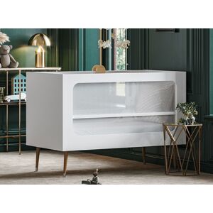 Nateo Concept Lit bébé évolutif 70x140 BOSQUE - Blanc