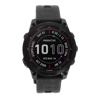 Garmin Fenix 7 Sapphire Solar 47mm gris ardoise DLC titane/noir (010-02540-21) - comme neuf - Publicité Garmin Fenix 7 Sapphire Solar 47mm gris ardoise DLC titane/noir (010-02540-21) - comme neuf - Publicité