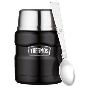 Thermos Support Alimentaire King Noir Mat 450 ml - Publicité