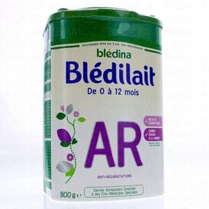 BLEDINA Blédilat AR 0-12mois 800g - Publicité