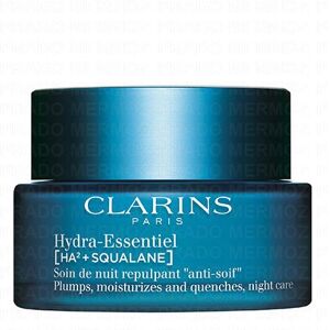 CLARINS Hydra-Essentiel [HA²] - Soin de Nuit repulpant "anti-soif" 50ml