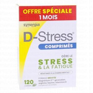 SYNERGIA D-STRESS Comprimes boite de 120 comprimes