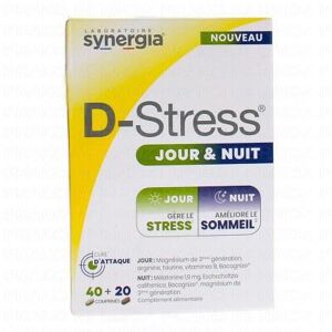 SYNERGIA D-Stress Jour Nuit x60 capsules