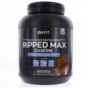 EAFIT Ripped max caseine chocolat pot 750g