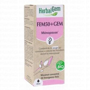 HERBALGEM FEM50+GEM Menopause Bio 30 ml