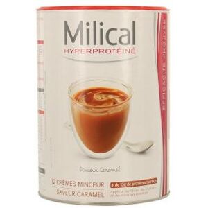 MILICAL Cremes minceur hyperproteinees gout caramel 540g