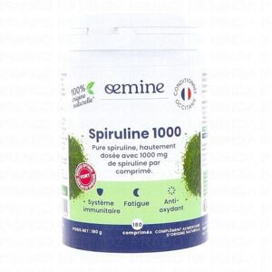 OEMINE Spiruline 1000mg x180 comprimes