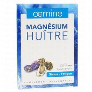 OEMINE magnesium huîtres 60 gelules