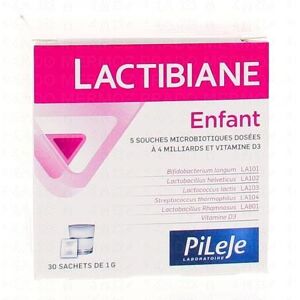 PILEJE Lactibiane enfant boîte 30 sachets