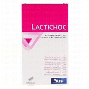 PILEJE Lactichoc 20 gelules