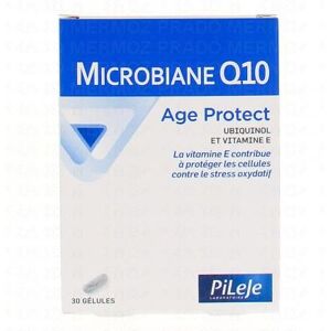 PILEJE Microbiane Q10 age protect boîte 30 gelules