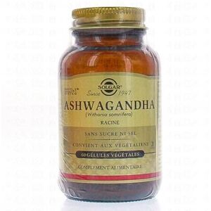 SOLGAR Ashwagandha x60 gelules