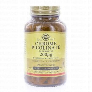 SOLGAR Chrome Picolinate 200µg x90 Gelules