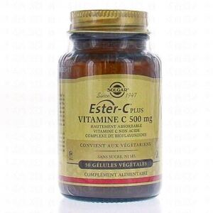 SOLGAR Ester-C Vitamine C 500mg x50 gelules