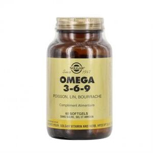 SOLGAR Omega 3-6-9 60 gelules