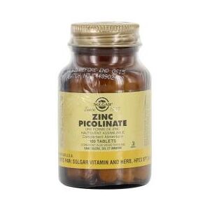 SOLGAR Zinc picolinate 100 comprimes