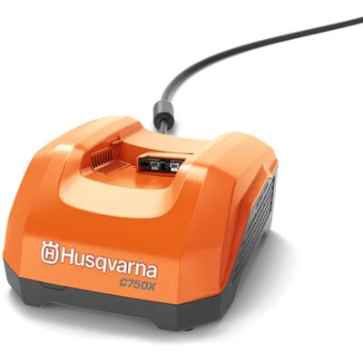 Husqvarna 40-C750X - Chargeur de batteries - Charge rapide pour batteries Husqvarna BLi-X - Publicité Husqvarna 40-C750X - Chargeur de batteries - Charge rapide pour batteries Husqvarna BLi-X - Publicité