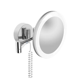 Avenarius Universal Miroir cosmétique, avec éclairage, grossissement x 5, 9505102010,